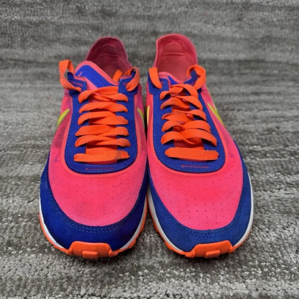 Nike Waffle Racer One Racer Blue/Bright Citron/Hyper Pink DC2533-400 Women’s 7